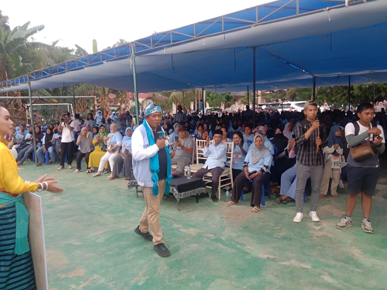 Kampanye di Baubau, Paslon ASR-Hugua Minta Relawan dan Simpatisan Tetap di Jalur Kemenangan