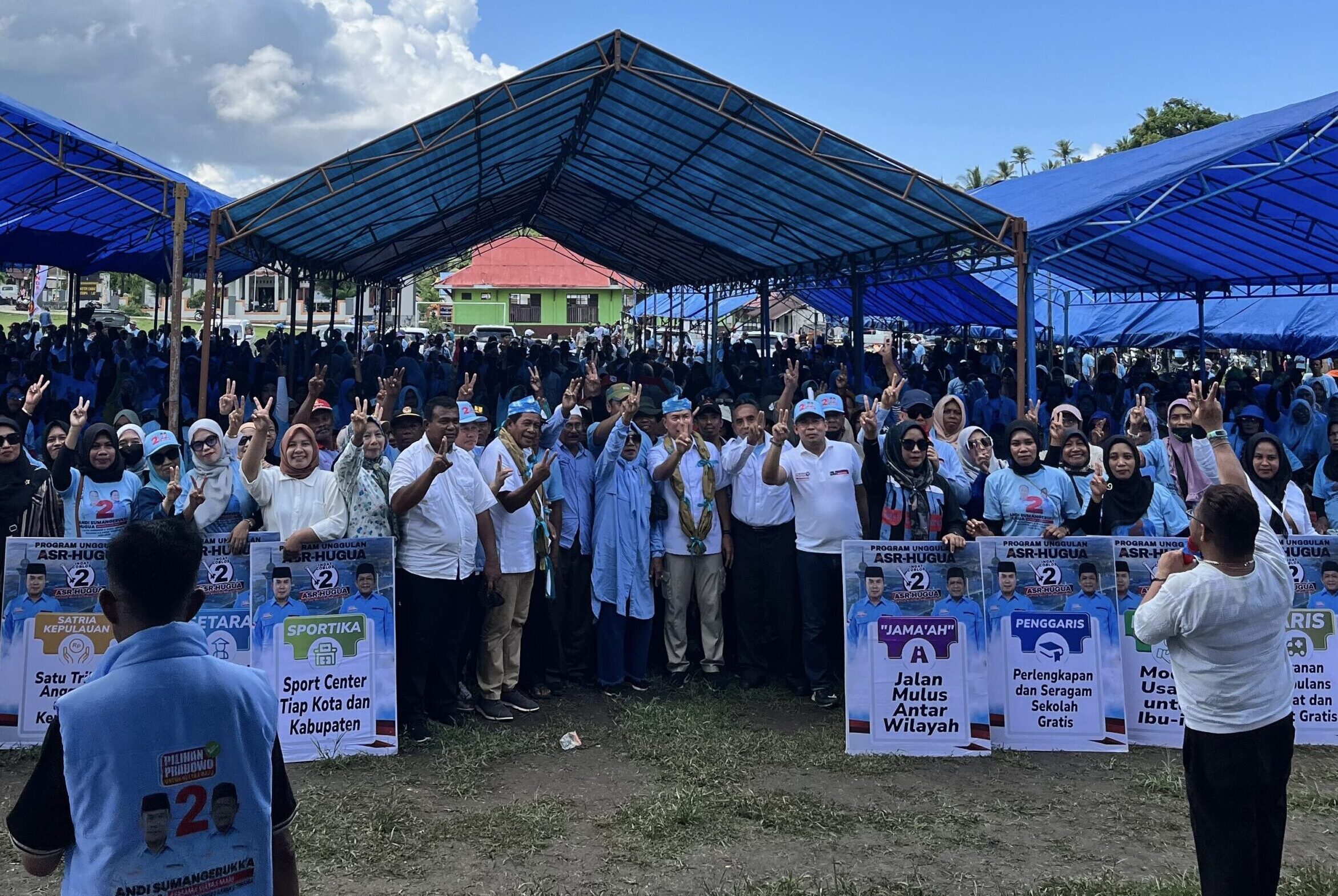 Minta Restu di Kaledupa, ASR-Hugua Tawarkan Solusi Konkret dan Dorong Perubahan Nyata
