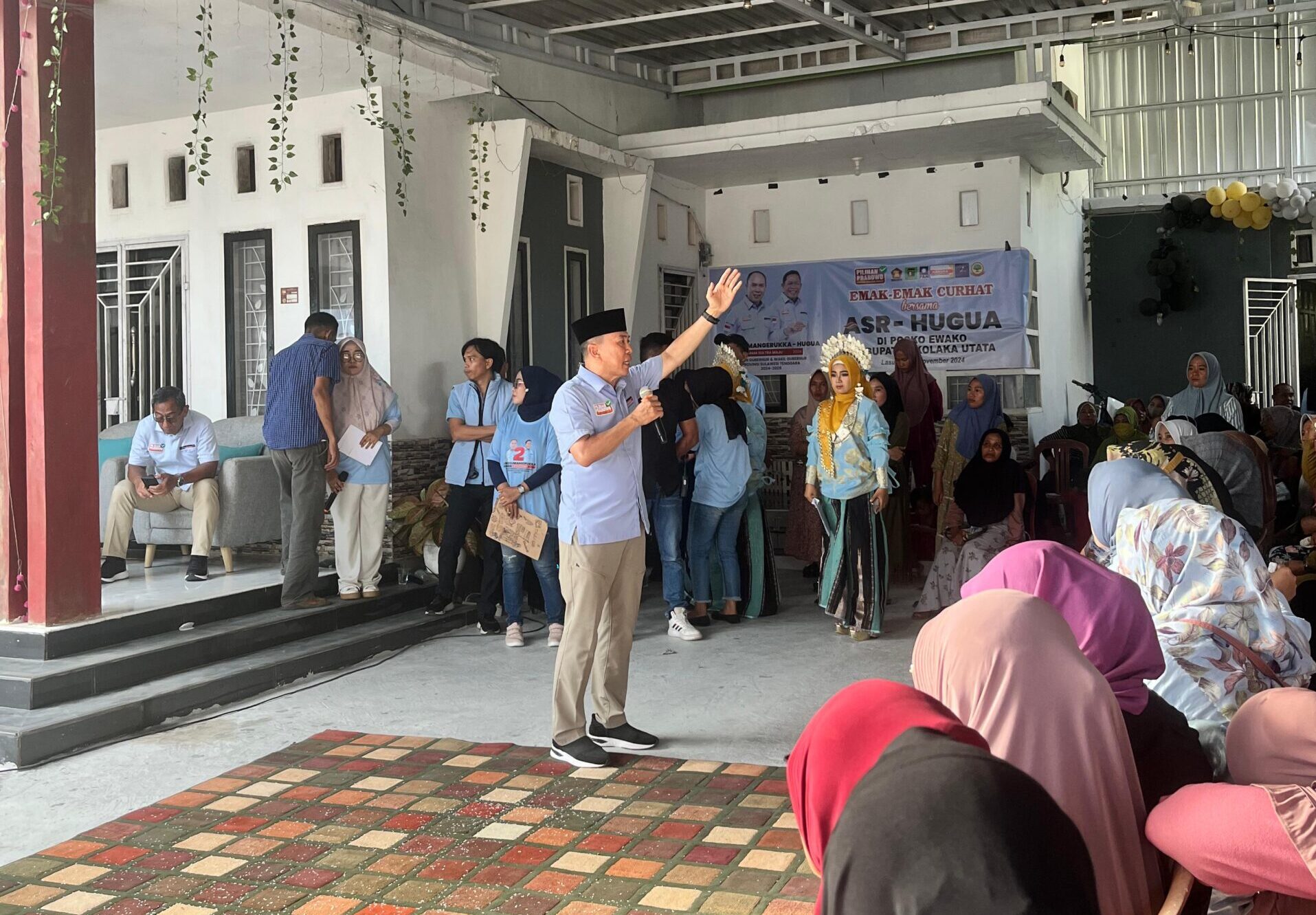 ASR Tegaskan Dukung Pengembangan Sektor Pertanian dan Perikanan saat Kampanye di Kolut