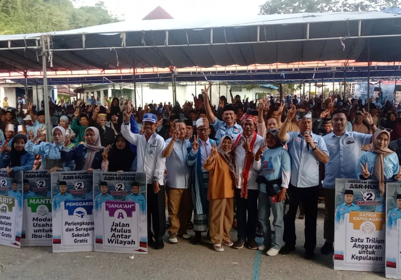 Didukung Tokoh Adat Sorawolio, ASR-Hugua Mantapkan Langkah Menuju Pilgub Sultra 2024