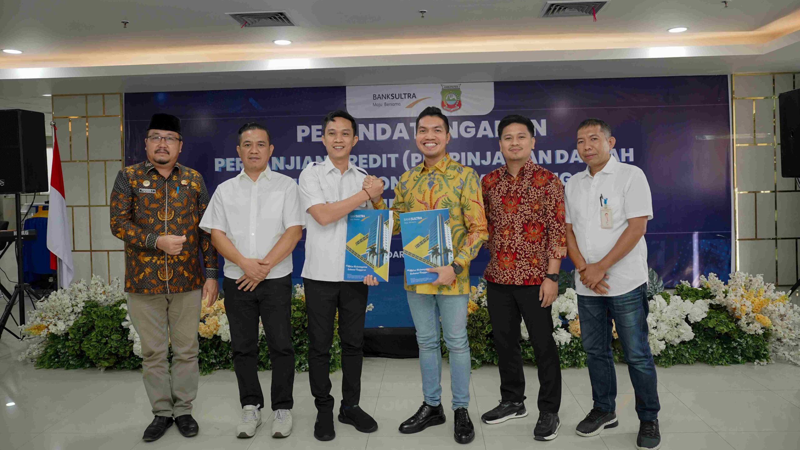 Akselerasi Pembangunan Infrastruktur, Pemkab Konut dan Bank Sultra Teken Kerja Sama PK